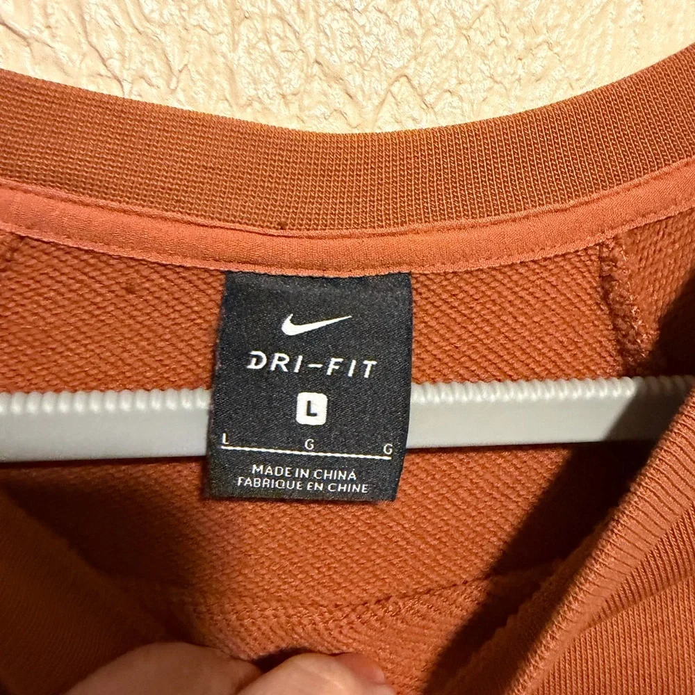 Nike Women's Dry‎ fit Crewneck Cropped Training Pullover Size large